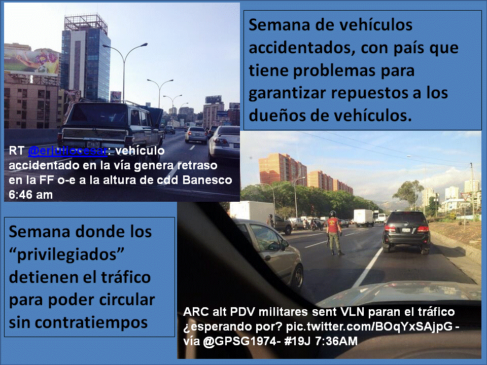 Muchos accidentados