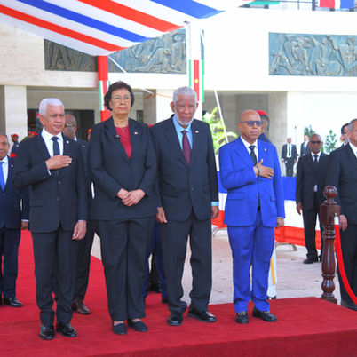 Congreso Nacional recibe a la presidenta de Surinam en acto solemne