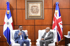 Presidente CD recibe visita de cortesía del Embajador del Reino Unido