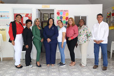 Comisión de Niñez de la CD visita hogar de acogida Ama a tu Prójimo