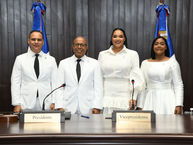 Pleno de la Cámara de Diputados escoge a Pacheco, nuevamente, como su presidente