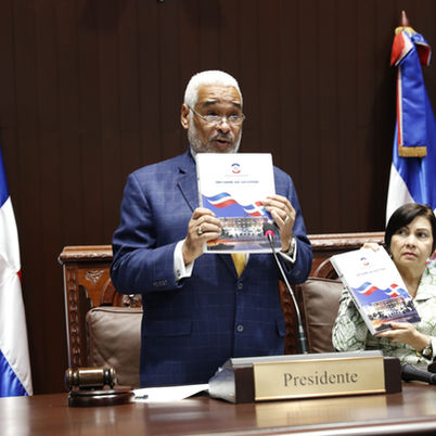 Radhamés Camacho presenta informe de gestión al frente de la Cámara de Diputados