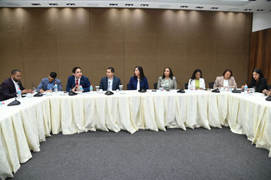 Comisión Juventud CD trata con red Mundial de Jóvenes Políticos y del Departamento de Juventud de Supérate temas en favor de ese segmento