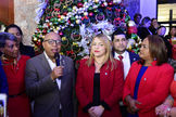 Cámara de Diputados inicia la navidad con el encendido del Arbolito Navideño
