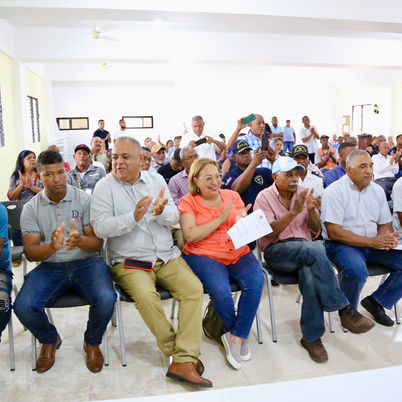 Diputados realizan descenso en San Marcos, Puerto Plata escuchas diferentes sectores