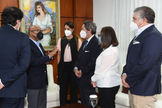 Pacheco recibe visita ejecutivos de la Cámara Británica de Comercio