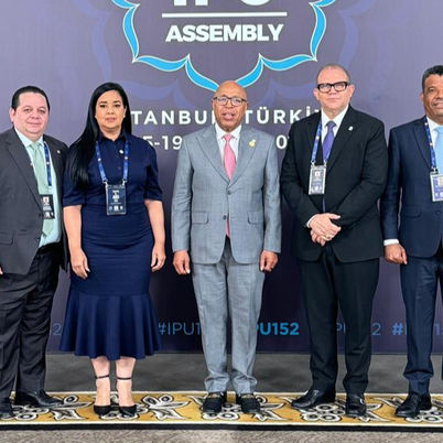 Alfredo Pacheco preside 152.ª Asamblea de la Unión Interparlamentaria (UIP) en Estambul, Turquía