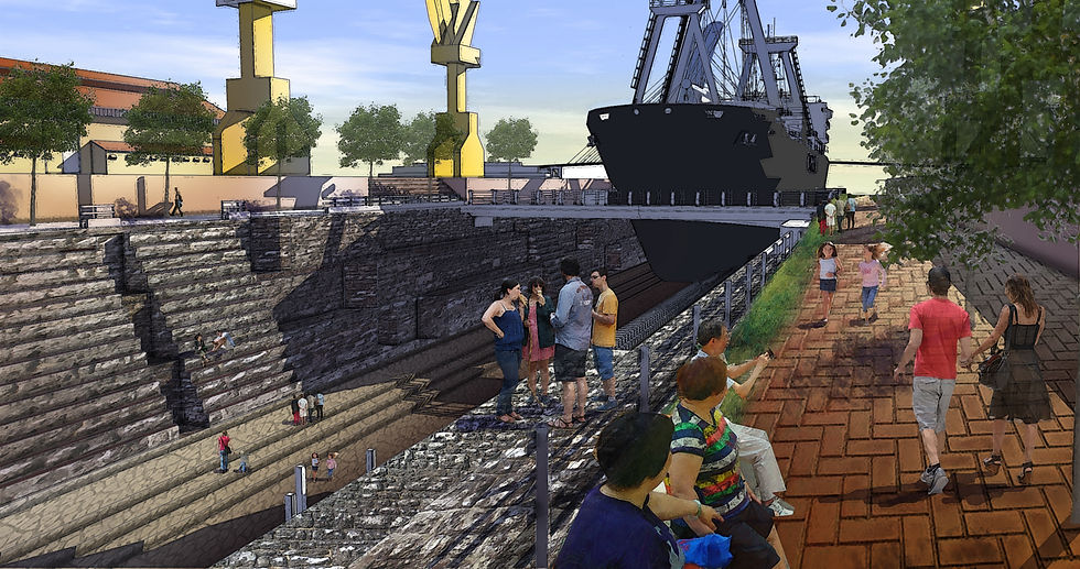 dockyard view