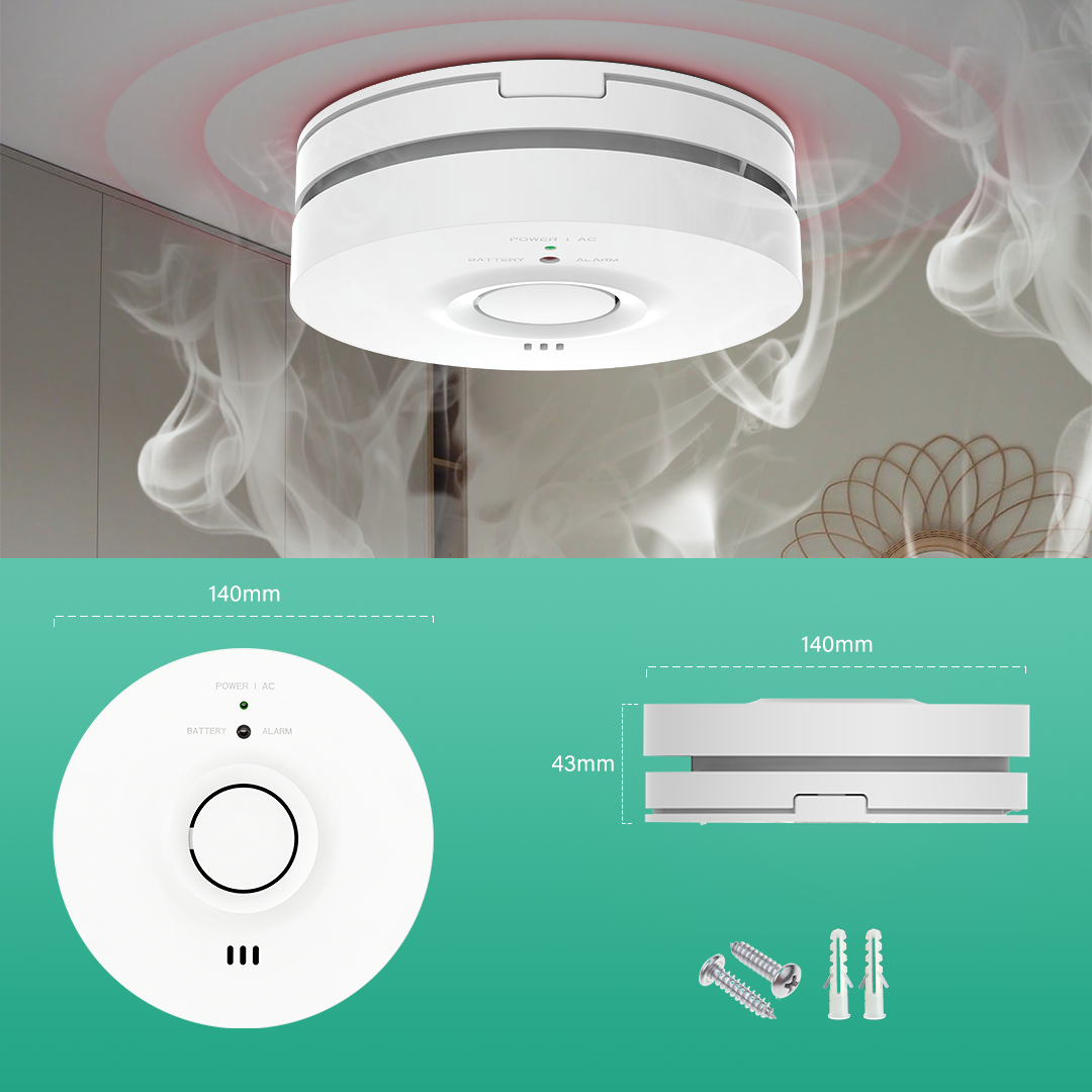 Smoke Alarms Hardwired 10 years