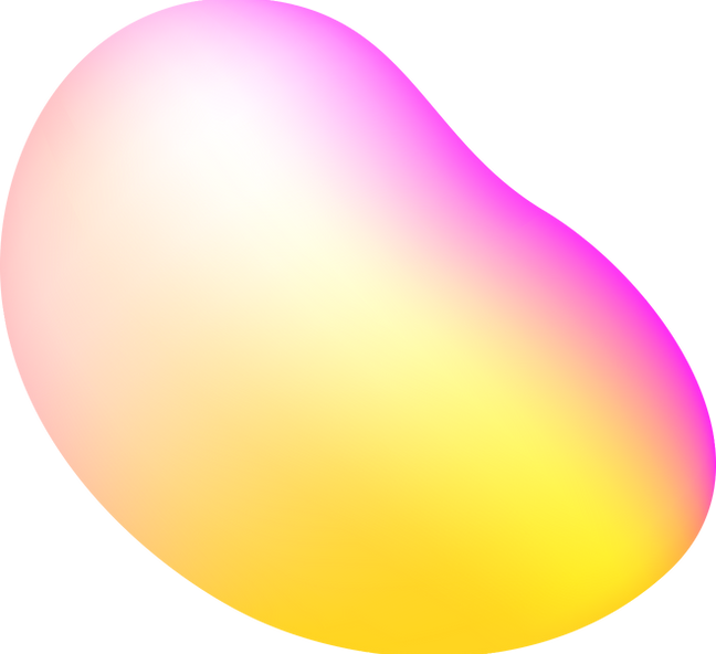 Forme abstraite colorée
