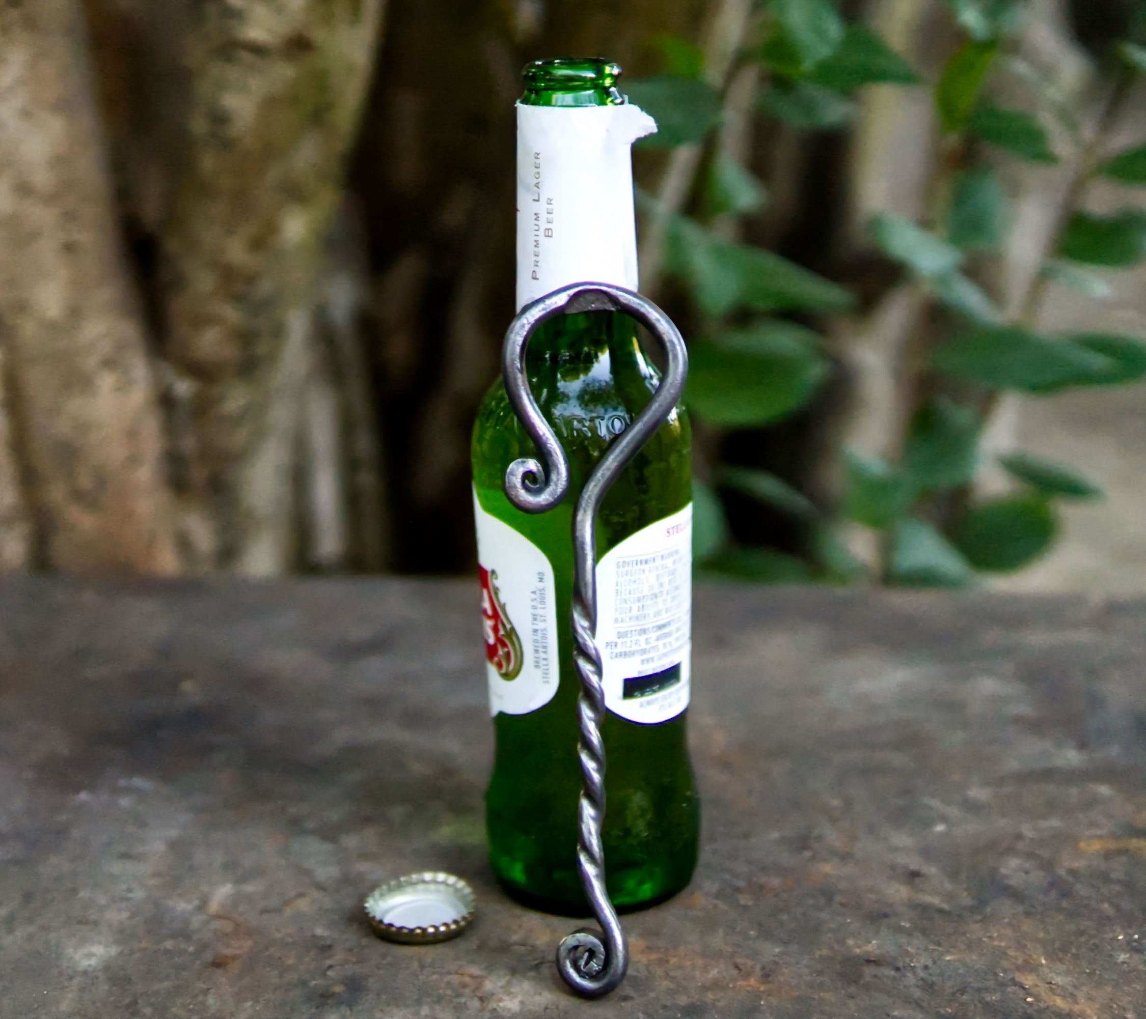 Pigtail Twisted Bottle Opener