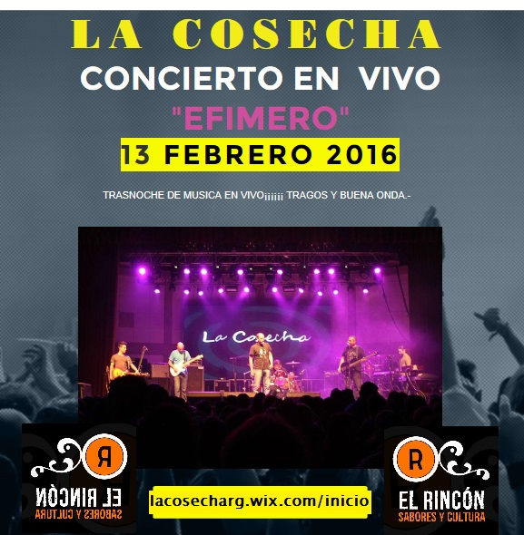 El Rincón 130216 Presenta "EFIMERO"