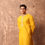 थंबनेल: Yellow Jardausi Kurta Pajama Set