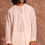 Thumbnail: PARK ROW - Contemporary White Linen Kurta Set