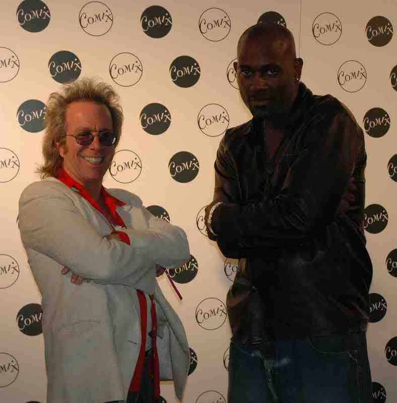 With Jeffrey Gurian on red carpet
