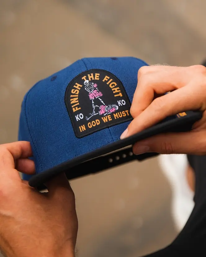 Thumbnail: Finish the Fight Black Snapback Hat