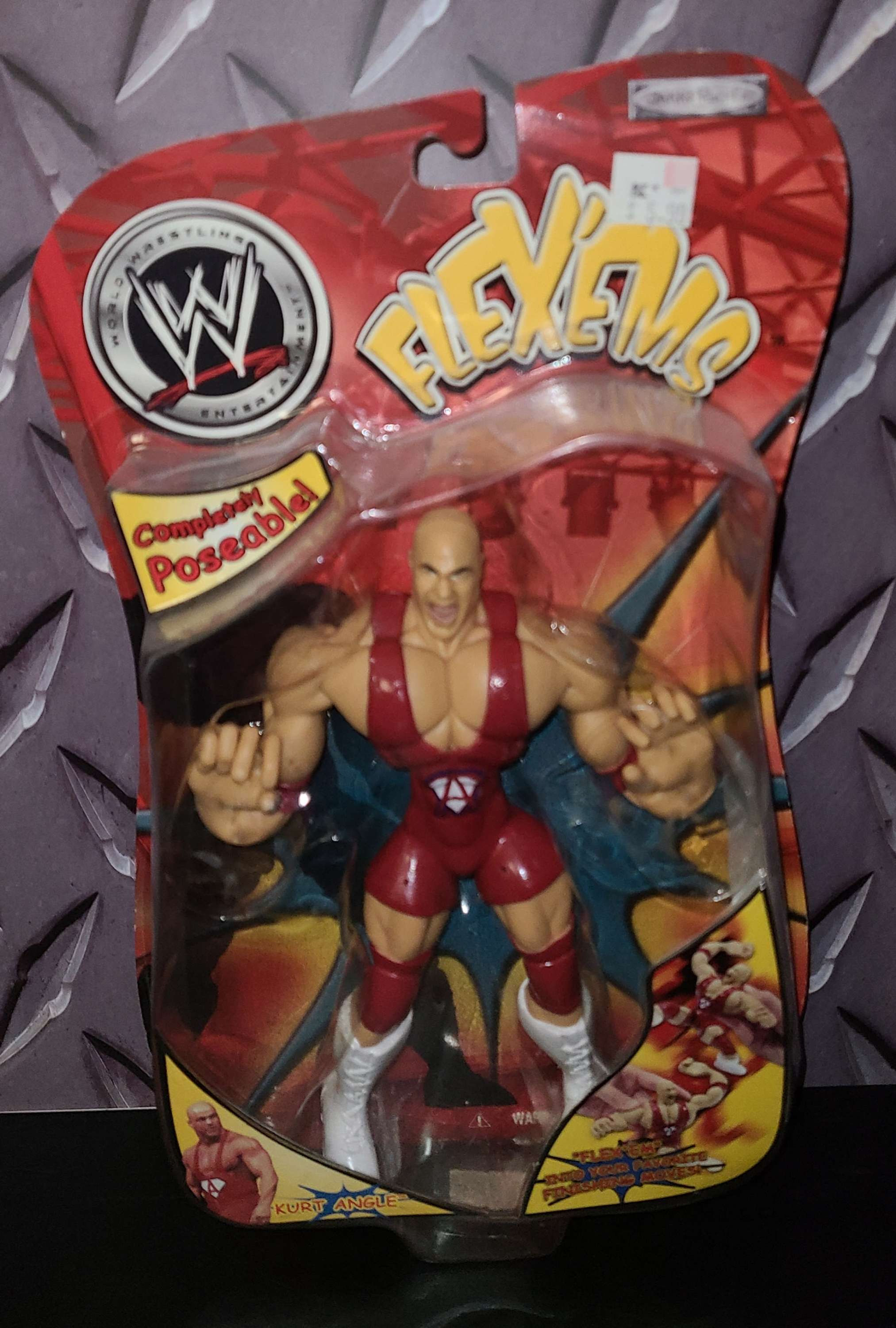 KURT ANGLE - WWE Flex Ems - Jakks