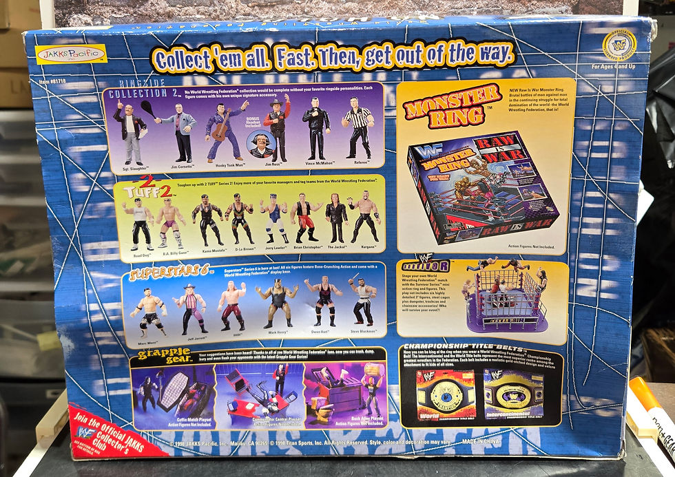 Thumbnail: WWF - NO HOLDS BARRED : Box Set - DMG BOX