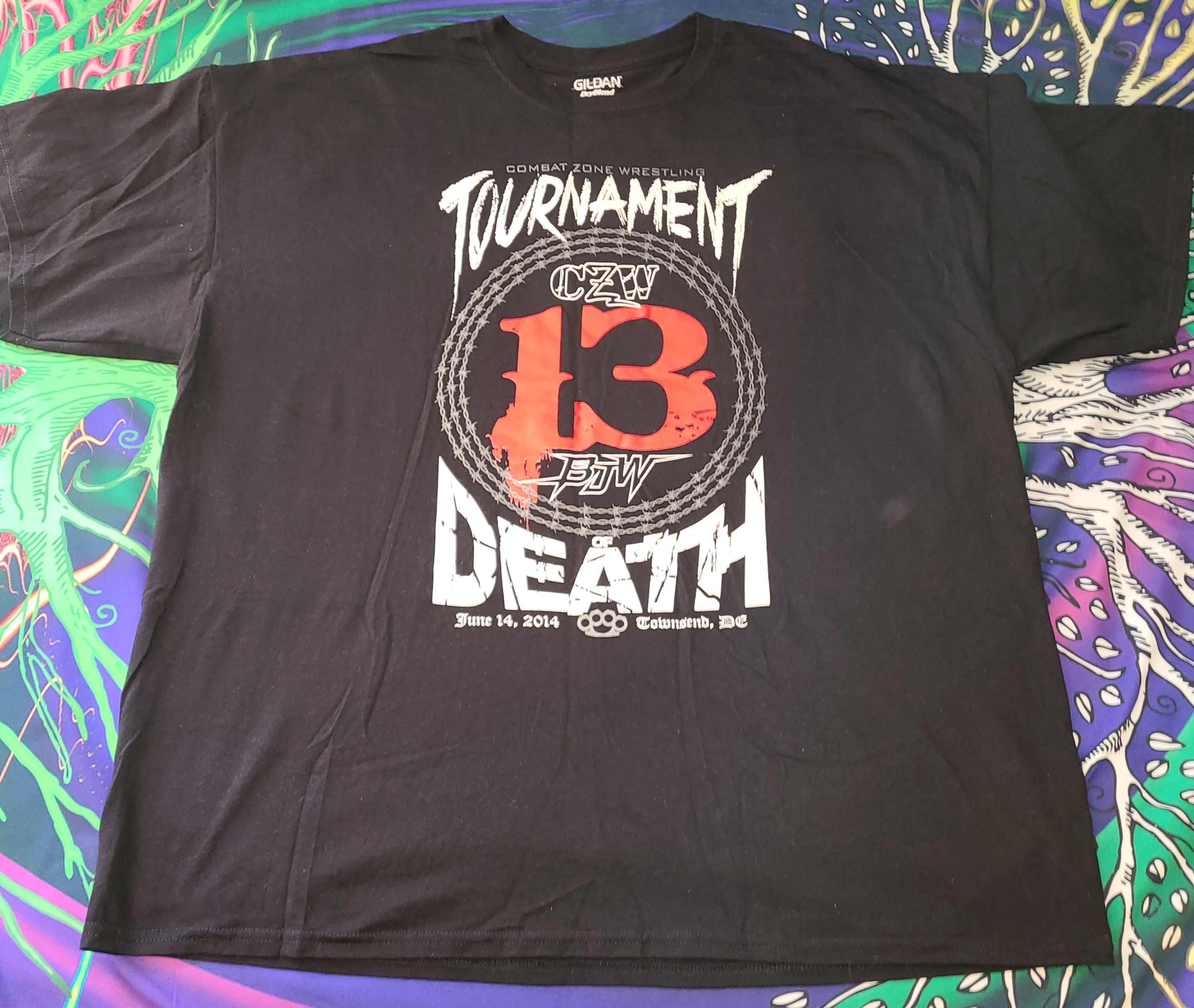 CZW "T.O.D. 13" Shirt -  NEW 2X