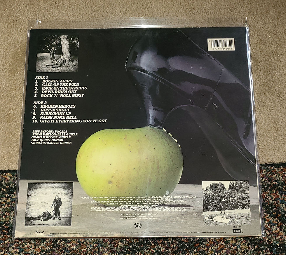 Thumbnail: Saxon : Innocence Is No Excuse - EMI / 1985 / Good / Rock