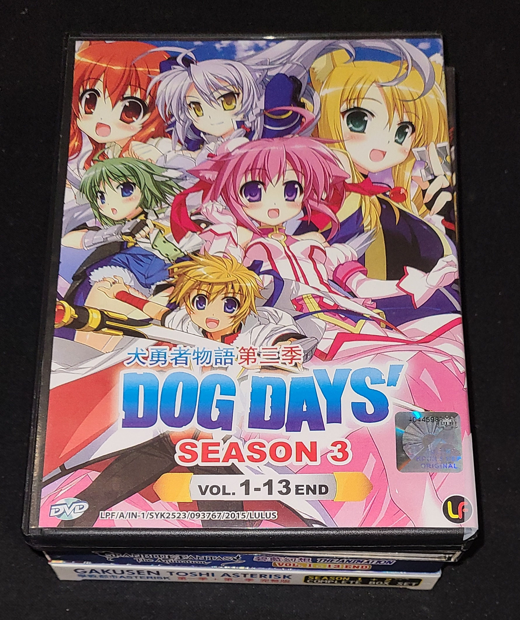 Dog Days' - Season 3 Episodes 1-13 - All Regions Eng Subs Preowned VG