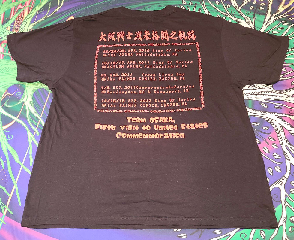 Thumbnail: Team Osaka "King Of Trios" : T-Shirt XL NEW : CHIKARA 
