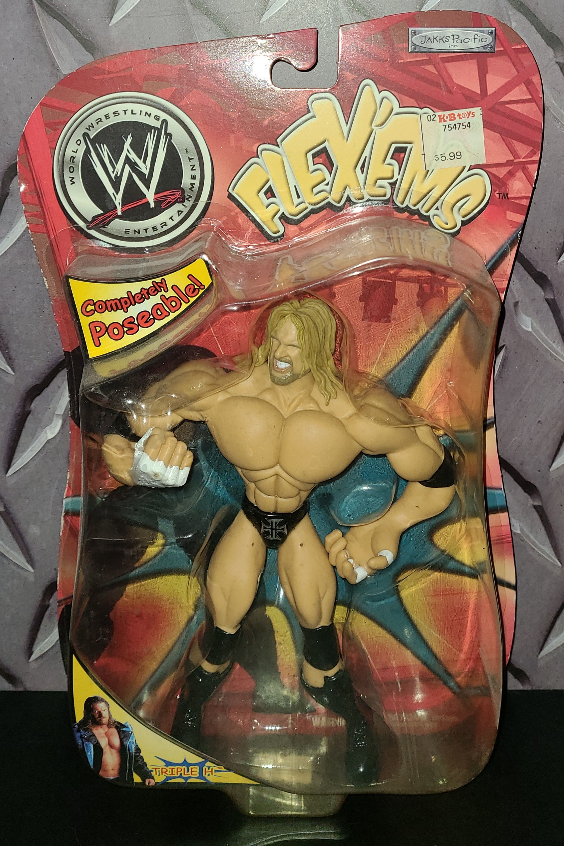 TRIPLE H - WWE Flex Ems - Jakks 