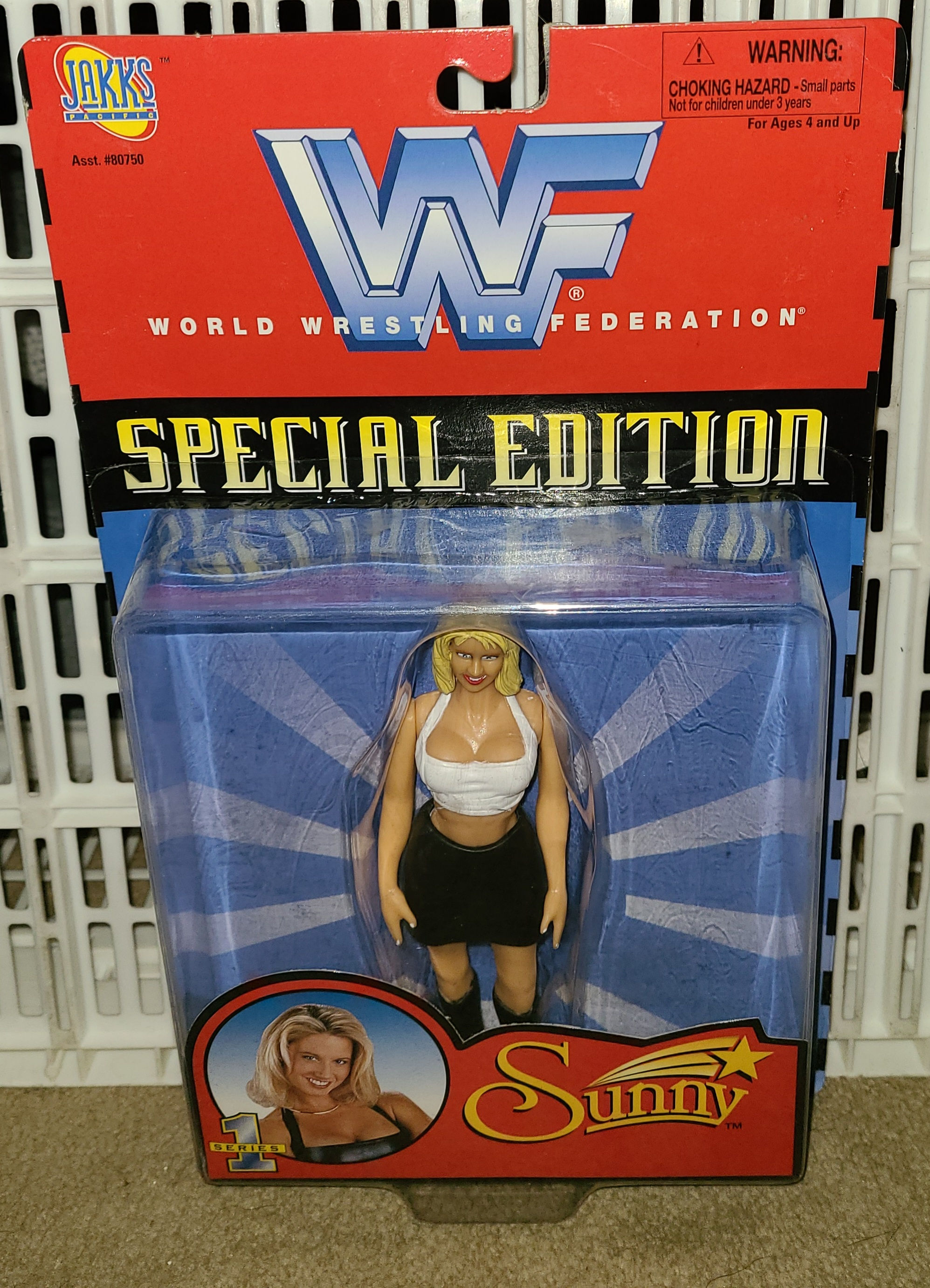 WWF Special Edition : Series 1 "SUNNY" 1997 Jakks 