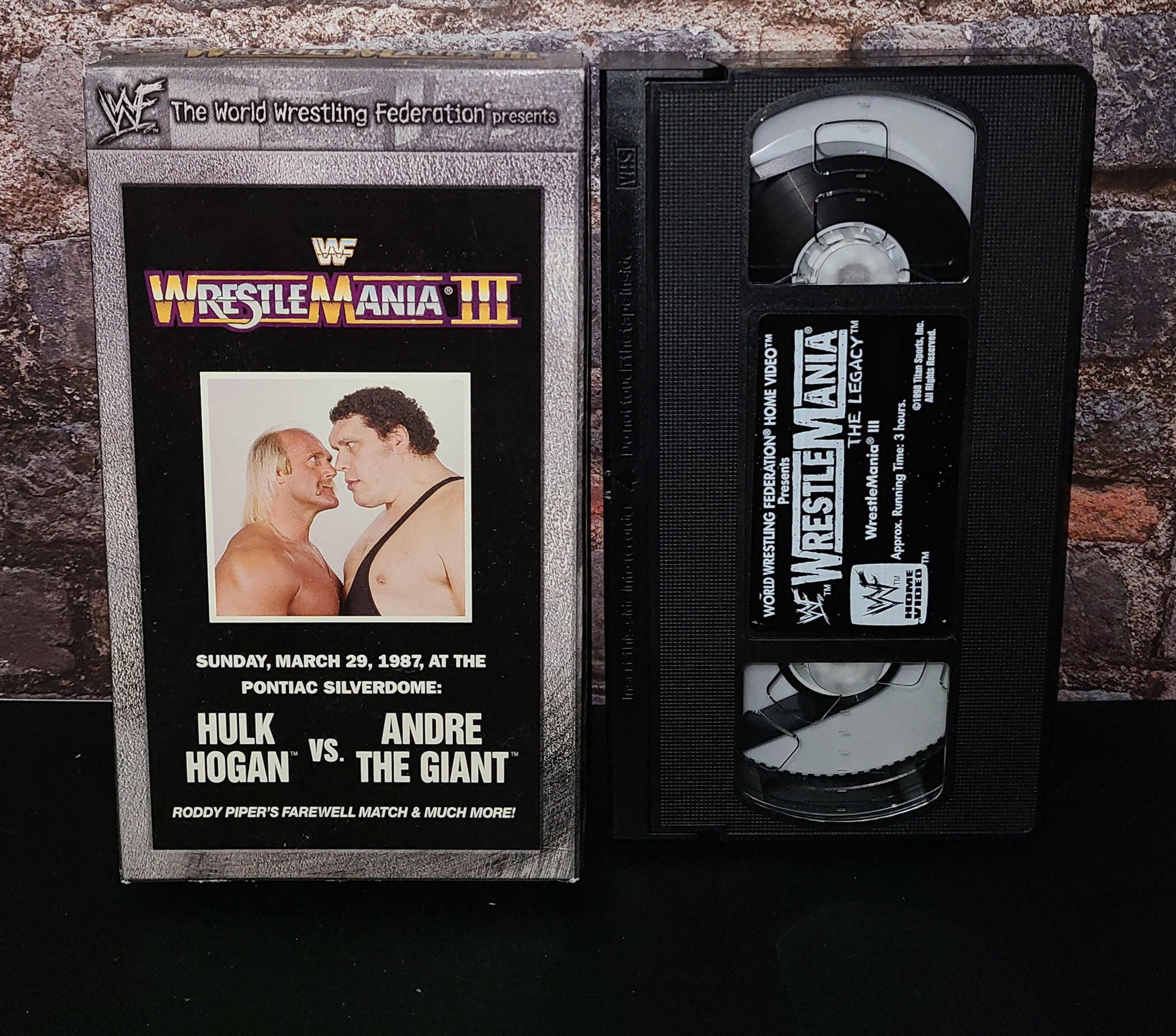 WWF - Wrestlemania 3 - VHS