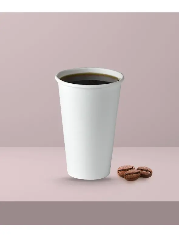 Cup, White Hot Paper, 12 Ounce, 1000/Case