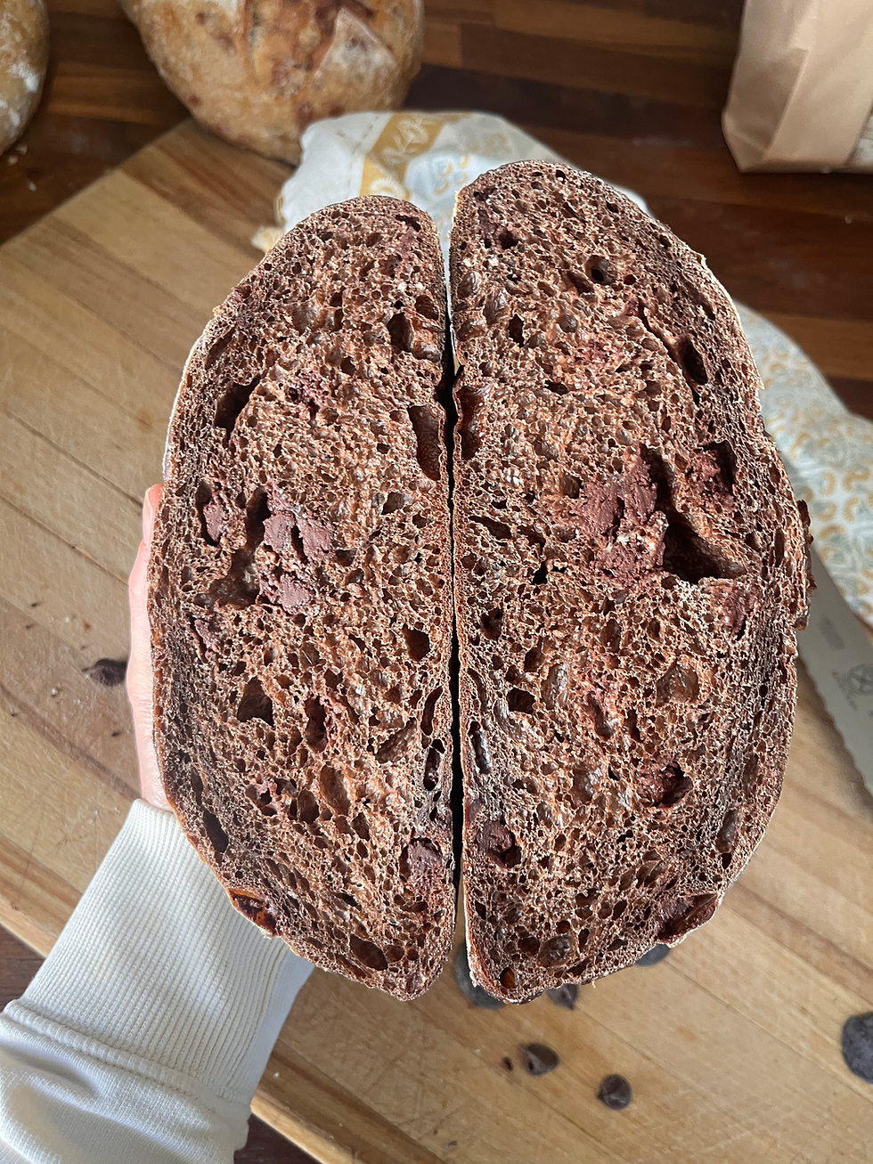 Thumbnail: Dark Chocolate Sourdough