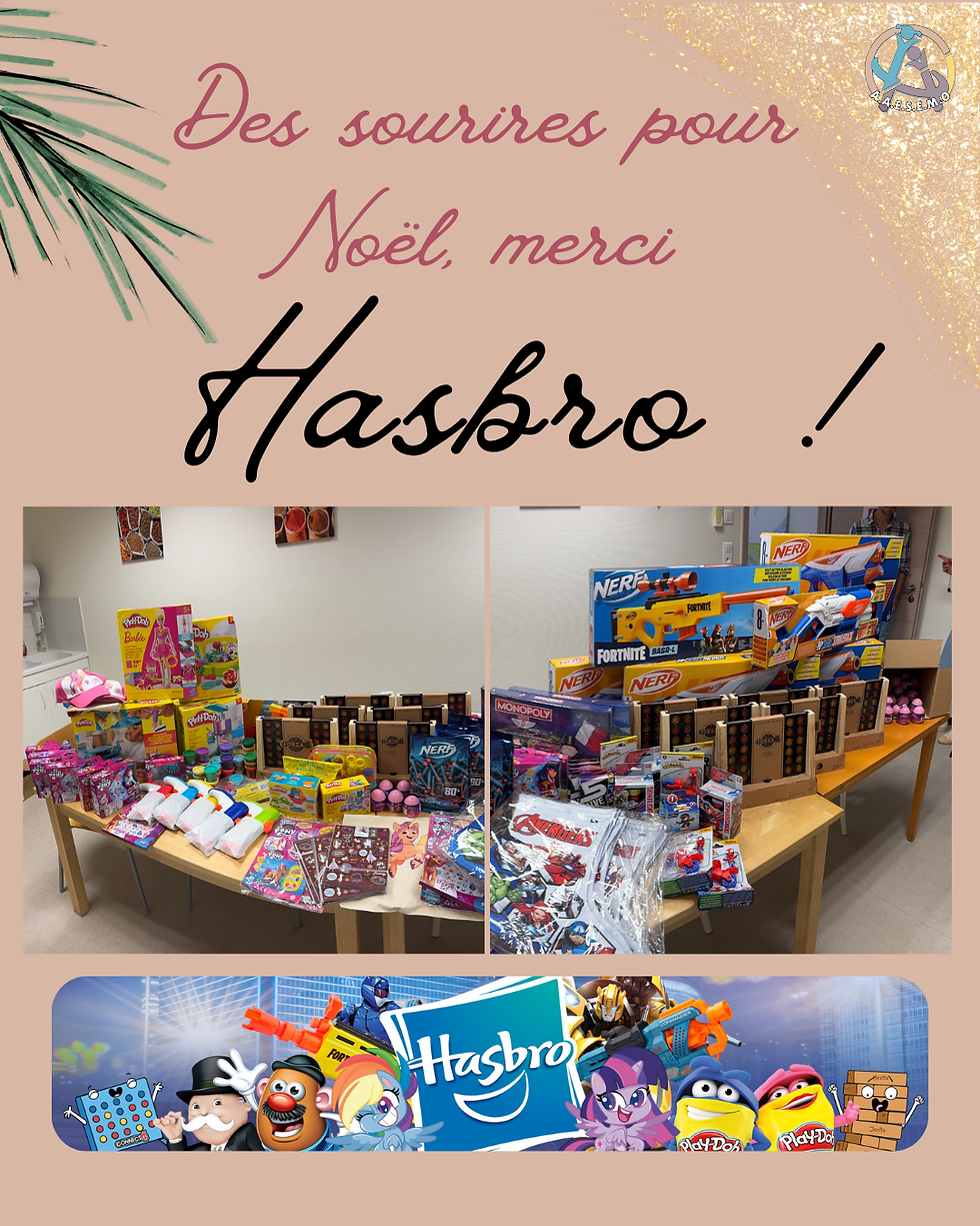 Dons de la part de Hasbro !