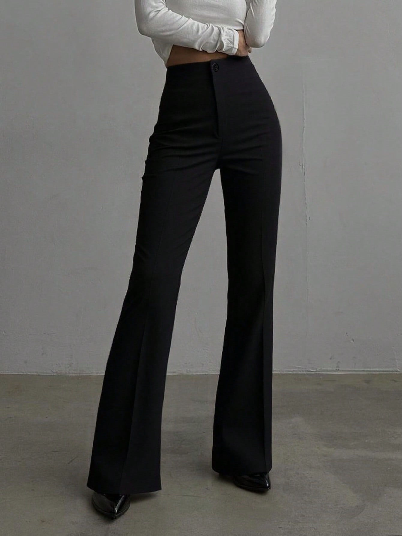 Signature Black Tailored Trousers