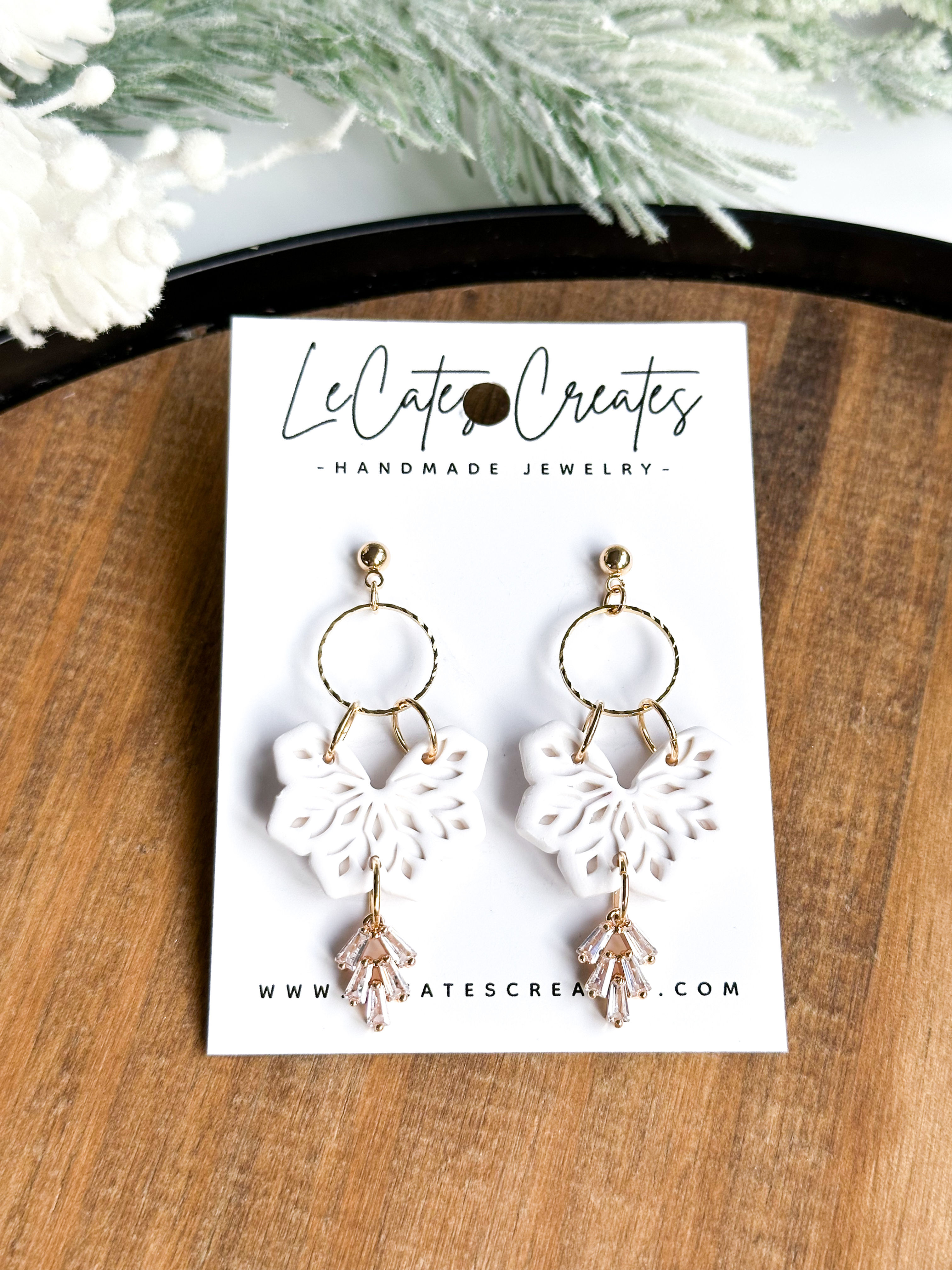 Snowflake Earrings