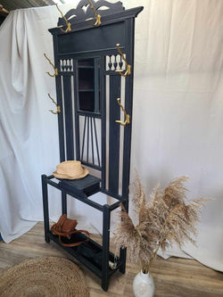 Porte manteau vestaire rénové
