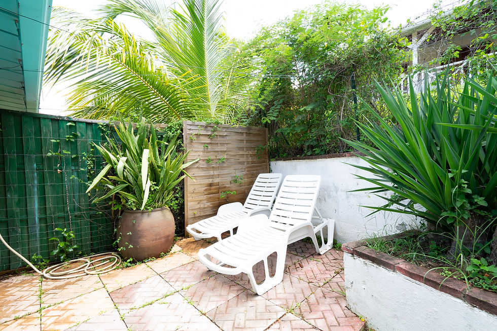 TERRASSE ARRIERE RÊVE BLEU