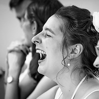 Hochzeit Lachen