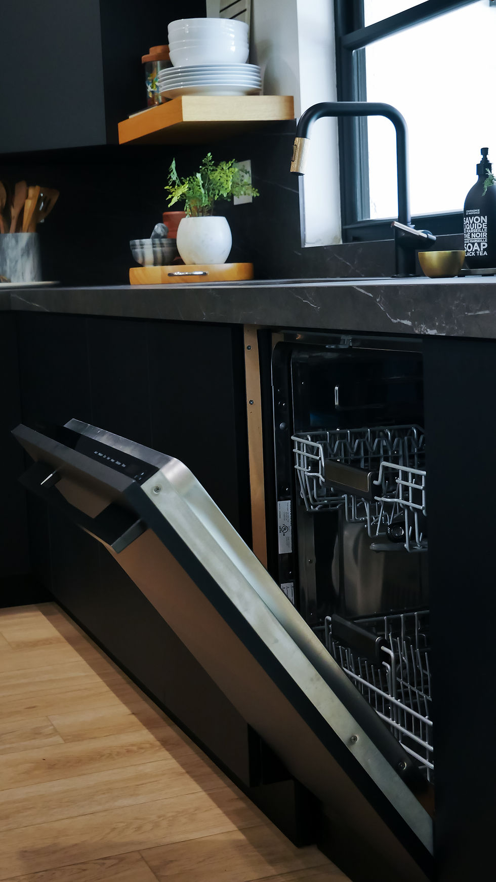 Dishwasher panel