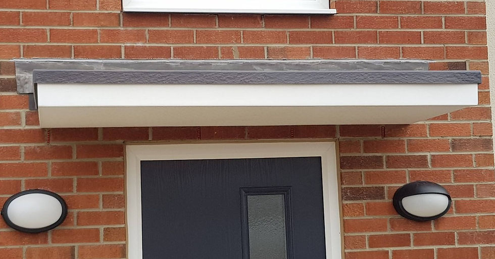 Shelf Design GRP Overdoor Canopy