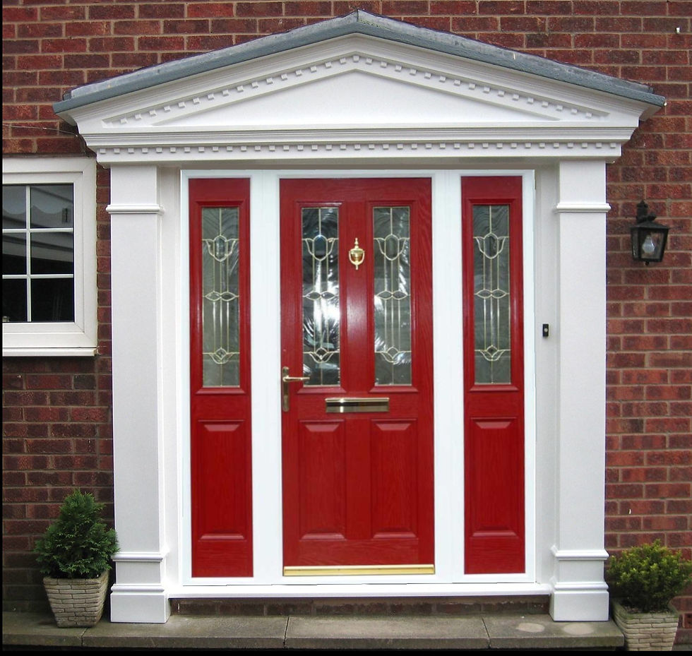 Victorian Portico Door Surround