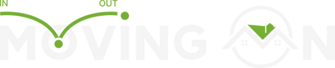 Moving On Logo Negative