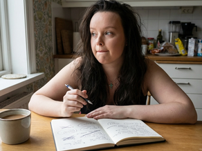 Woman checking digital product store on phone showing you can sell without a website