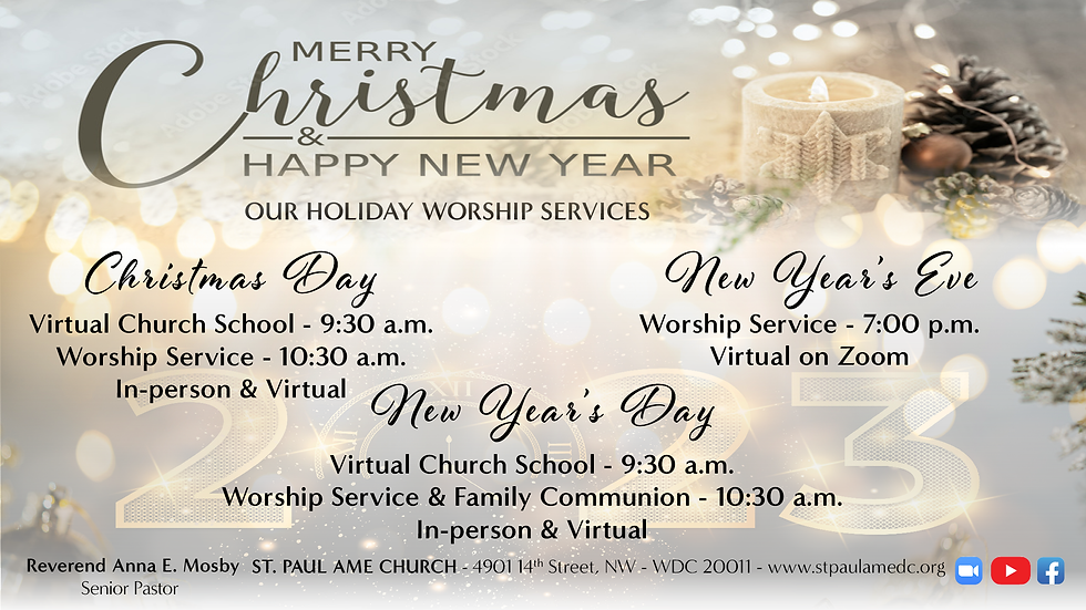 New Year's Eve Worship Service
