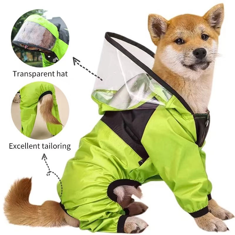 Thumbnail: StormPaws Waterproof Dog Rain Suit