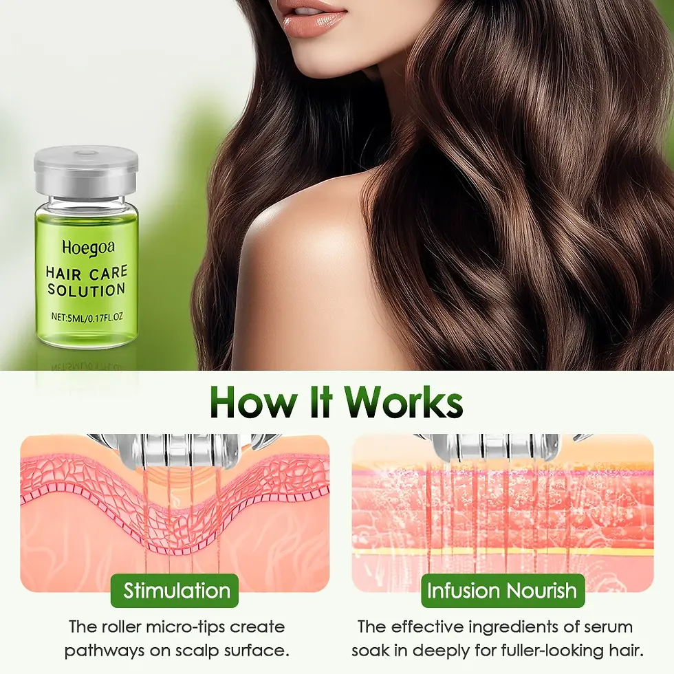 Thumbnail: Hair Essential Care Serum Strengthen Roots Reducing Loss Prevent Baldness Nouris