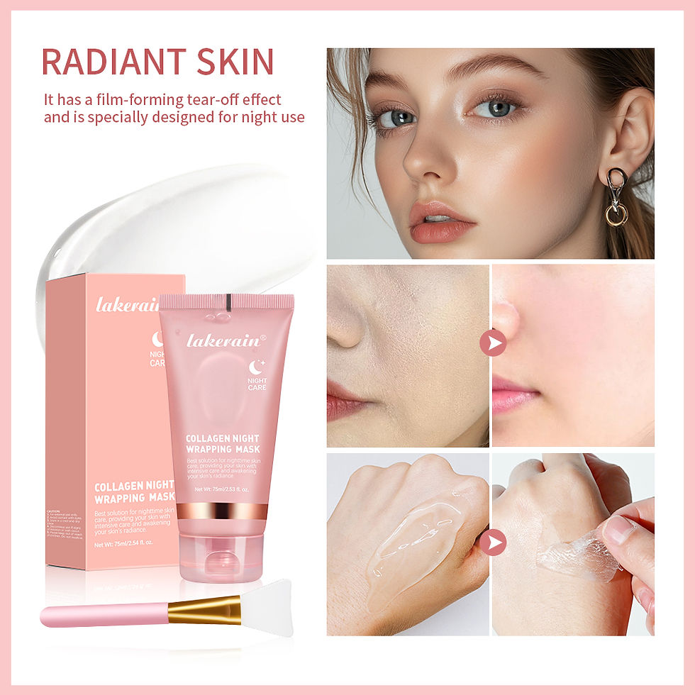 Thumbnail: Collagen Wrapping Mask And Brush Set Rejuvenation Moisturize Brightening Korean 