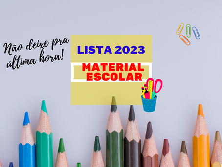 Lista de Material Escolar
