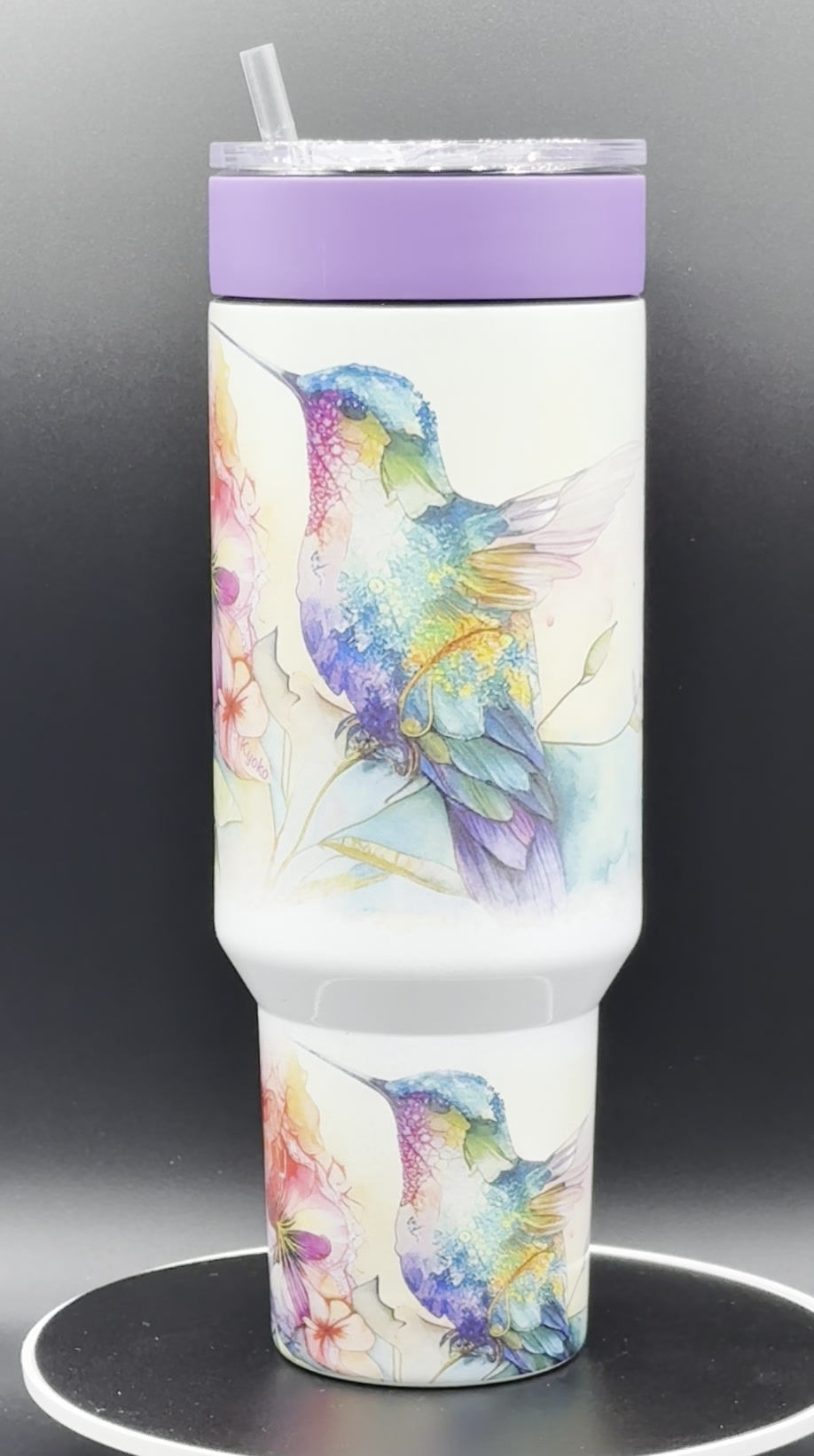 Thumbnail: White 40 oz Tumbler (White or Shimmer White)