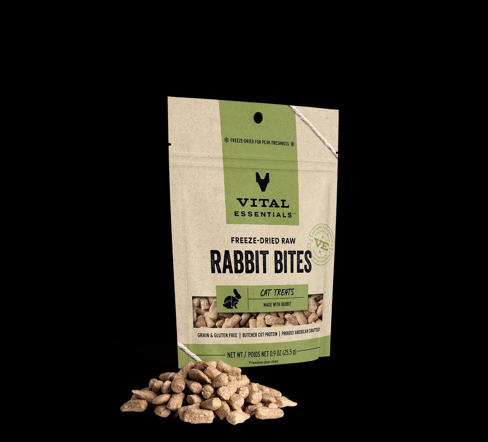 Vital Essentials Rabbit Bites - 0.9 Oz