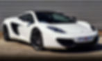 Carequest Sàrl car broker Switzerland, McLaren MP4-12C in white three-quarter front view